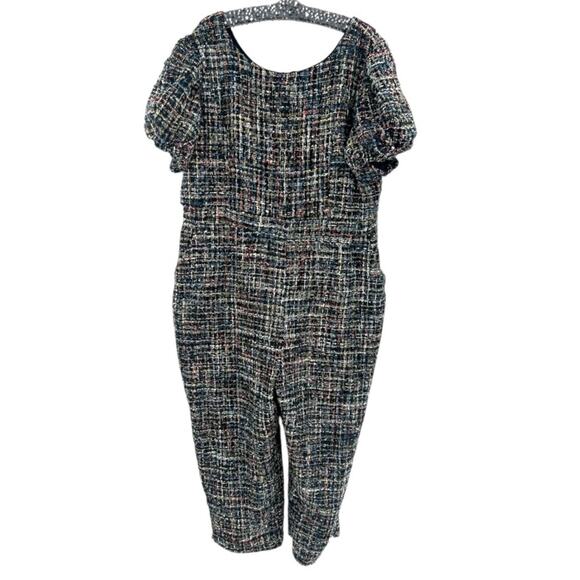 Ivy City Roxie Tweed Jumpsuit Sz 2X - Picture 10 of 11
